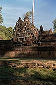 Banteay Srei temple - the 2nd enclosure from the moat